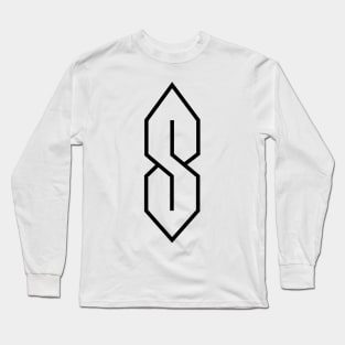 The Cool S, Pointy S or Super S 90s Kids School Meme T-shirt Long Sleeve T-Shirt